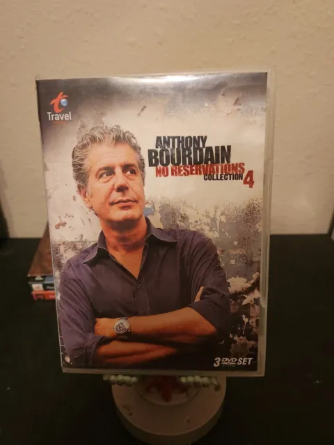Anthony Bourdain: No Reservations - Collection Four 4 DVD Free Shipping