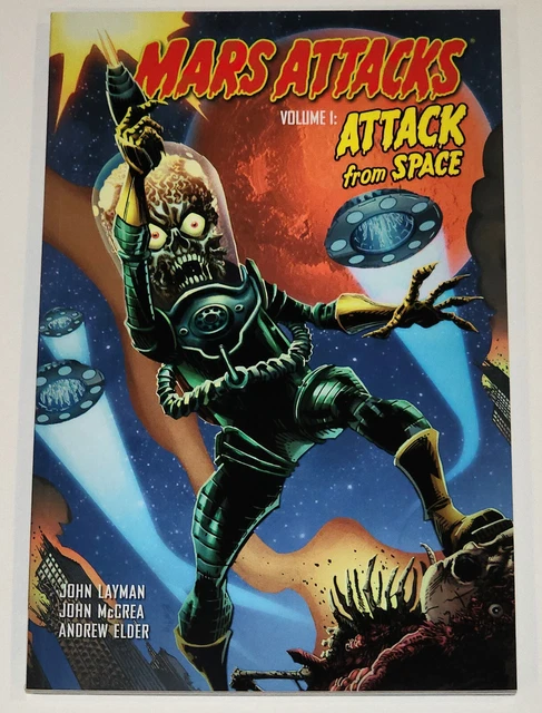 MARS ATTACKS VOLUME 1: ATTACK FROM SPACE  (IDW 2013 TPB SC GN TP rep #1-5)