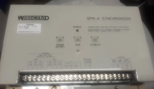 Woodward Spm A Synchroniseur 9907-028 rev : new