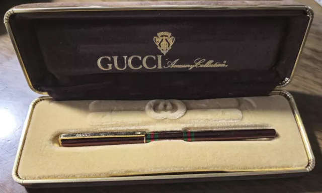 Penna a sfera- roller Gucci Collection Florence Sherry Line anni 80. 3