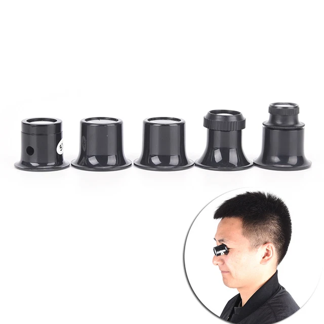 Lupa monocular lupa reloj joyería herramientas de reparación lente de lupaOD$v