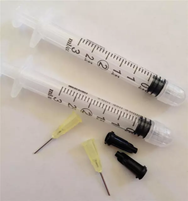 3cc 3ml syringe 20 gauge Needle Tips Glue Adhesive Tattoo Nails Rhinestones