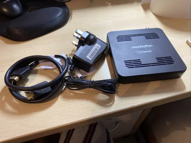 Manhattan SX Freesat HD Box - Black - MISSING REMOTE CONTROL