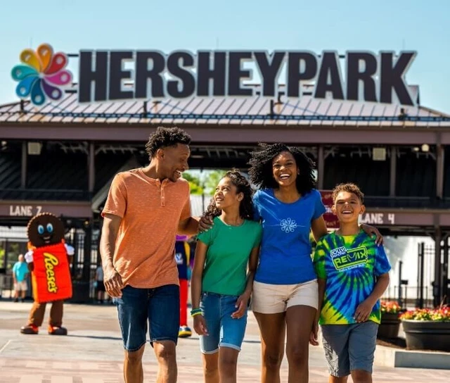 (5) 2023 HERSHEY Park One Day Pass Tickets Valid Until 6/30/2023