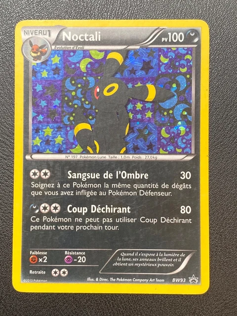 Pokemon Cards Fr N&B Promo - Nights Bw93 Holo - Tbe