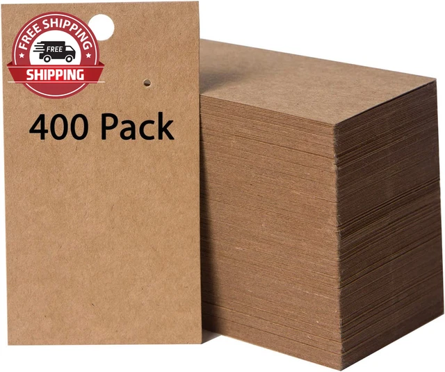 400 Pack Earring Cards - Earring Card Holder - Custom Earring Cards for Earring