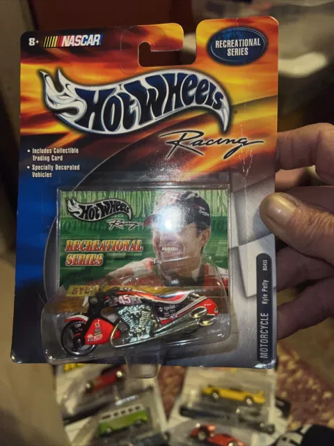 Hot Wheels NASCAR recreational series hotwheels racing - Motorcycle kyle petty