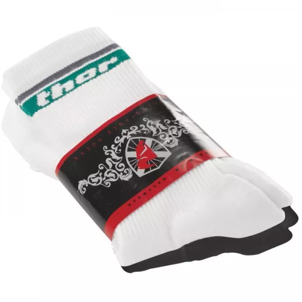 Thor Allegiance Freizeit Socken - Weiß/Schwarz