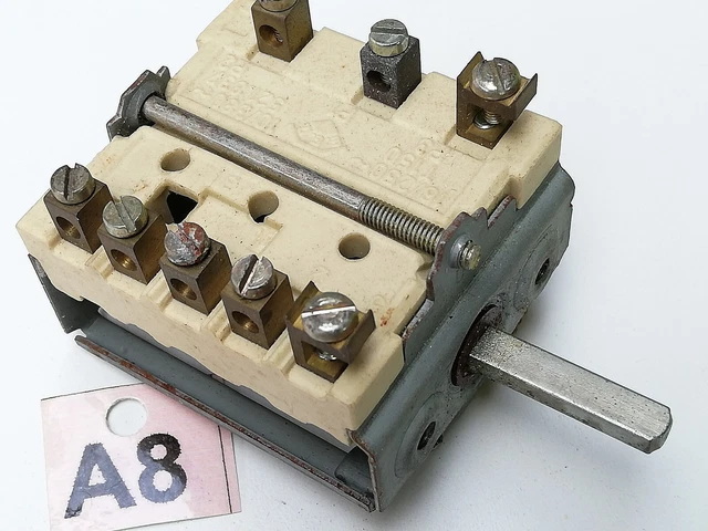 7-Takt-Schalter für Herdplatten, A8