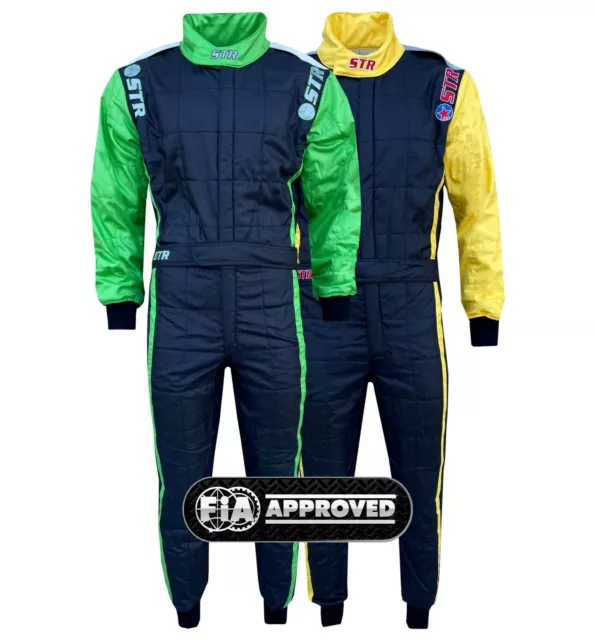 Str Club V2 Course Suit Triple Couche Approuvé Fia - Idéal pour Rally / Circuit