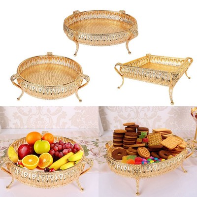 1pc PIASTRA FRUTTA Chiaro Cibo decorativo Vassoio di stoccaggio ciotole per snack 