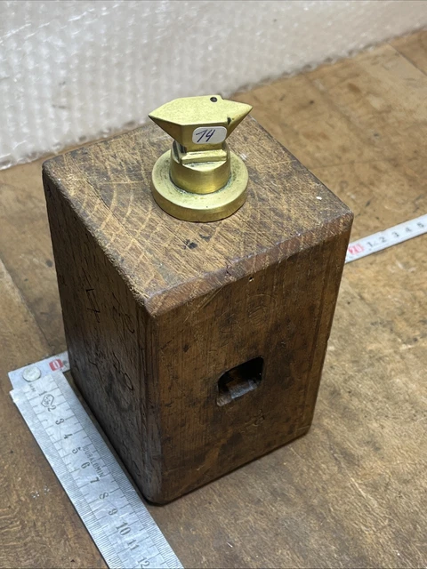 Ancienne Enclume De Bijoutier Horloger N.12 - Outil Professionnel Acier Vintage