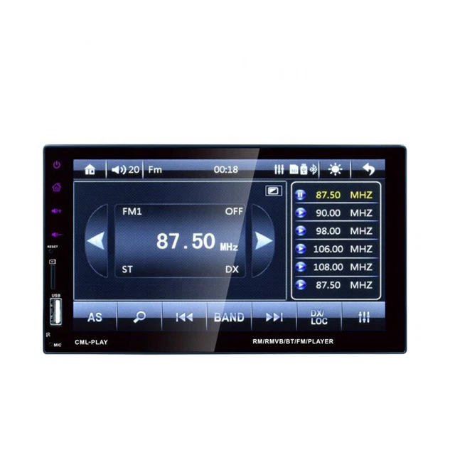 7" HD Touch Screen Car MP5 Player Mirror Link 2Din FM Radio Stereo USB/SD/FM/AUX