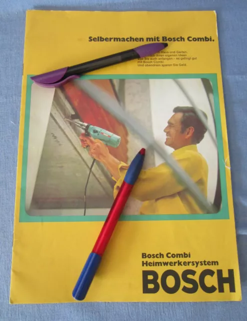 Prospekt Bosch Elektrowerkzeug 1969 Bohrmaschine Stichsäge Preisliste Heimwerker