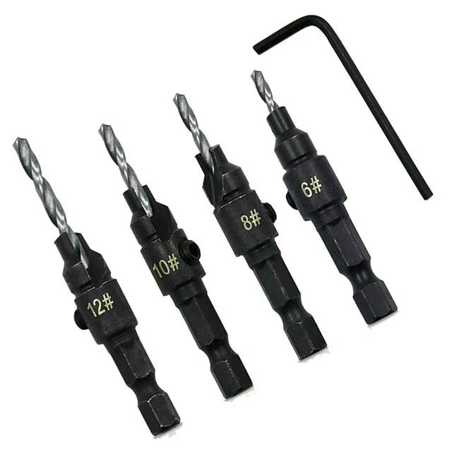 Punta Da Trapano Ad Alta Velocità Da 1/4 A 1-3/8 Pollici HSS Cobalto - Foto 5