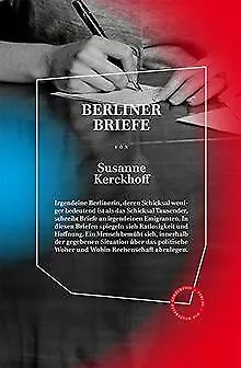 Berliner Briefe von Kerckhoff, Susanne | Buch | Zustand sehr gut