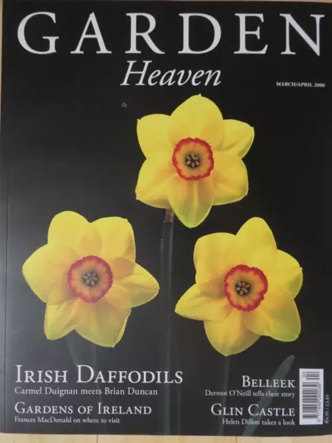 GARDEN HEAVEN MAGAZINE -MAR/APR 08 - feat IRISH DAFFODILS, GARDENS OF IRELAND