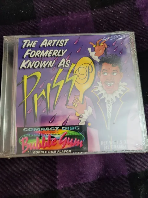 Prince CD Bubble Gum The Artist Formerly Known as Priss 1992 NEW Sealed Display