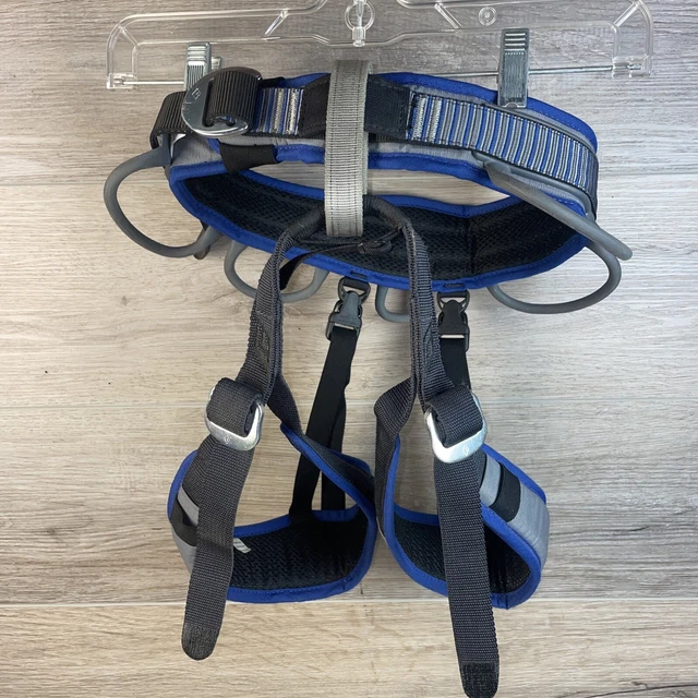 Black Diamond Women's Primrose Harness (Small) - Blue Gray Black EUC! 2