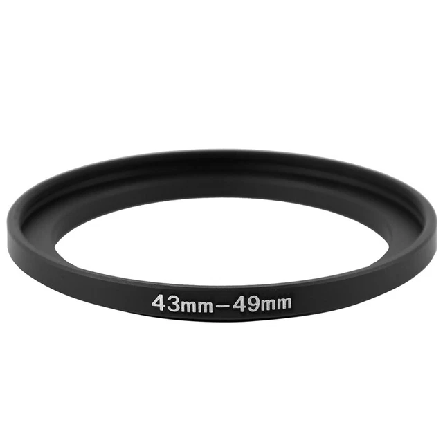 43Mm A 49Mm Metal Step Filter Anillo Adaptador Para Cámara C8D4