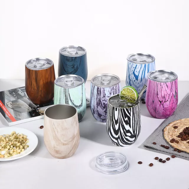 Coppa Mate moderna e tazza Bombilla Yerba Mate a doppia parete acciaio inox S-$v