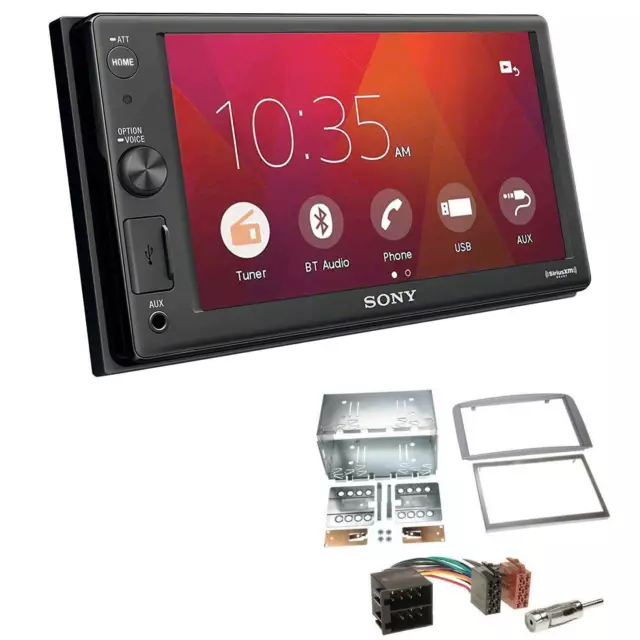 Sony XAV-AX1000 2 DIN Auto Radio Bluetooth für Volkswagen VW Golf VI ohne Canbus