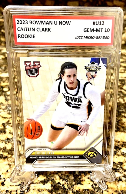 2023-24 Bowman U Caitlin Clark #59 Trading Card - NCAA Women's Basketball Iowa Hawkeyes