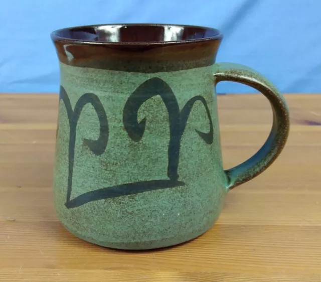 Studio Pottery Mug Hand Thrown Derbyshire