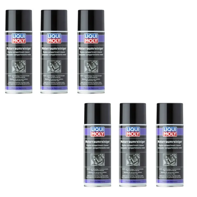 6x 400 ml Liqui Moly 3326 Motorraum Reiniger Spray