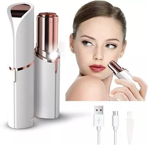 Flawless Facial Hair Remover, USB Rechargeable,18k Gold plated Results Like JML 2