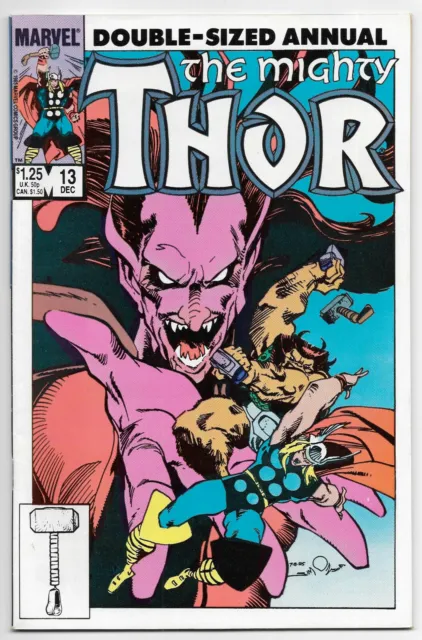 The Mighty Thor Annual #13 1985 Marvel Comics VF-