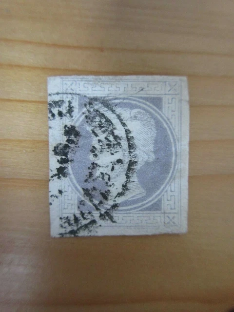#067  1867  Zeitungsmarke Merkurkopf  MiNr. 42 II  1 Kreuzer Gestempelt