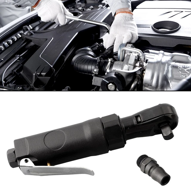 High Torque Straight Shank Pneumatic Air Ratchet Wrench for Precise For Repairs