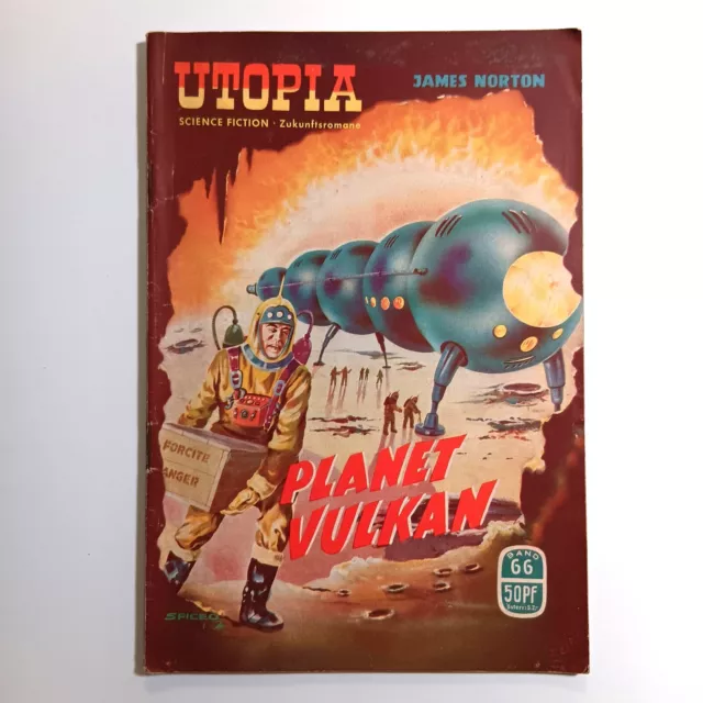 Utopia Zukunftsromane 66, Planet Vulkan - James Norton | Pabel