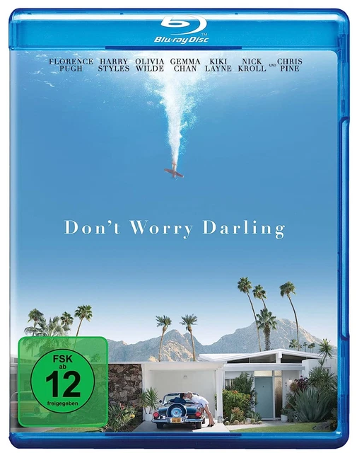 Don't Worry Darling * Olivia Wilde * Chris Pine * Florence Pugh * Blu-ray