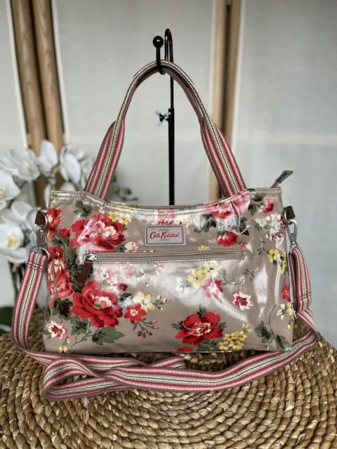 Cath Kidston floral oilcloth handbag shoulder bag