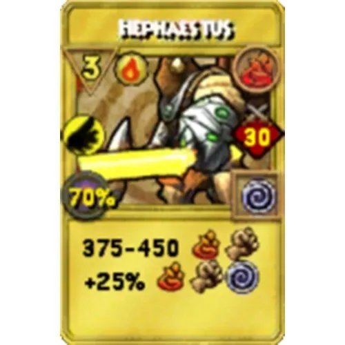 Wizard101 | 1 Hephaestus TC | Fast Delivery ✔️ Treasure Card by DavidLotus