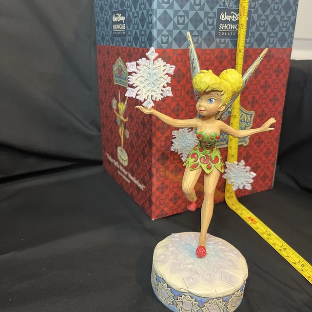 Walt Disney Showcase Tinker Bell’s Winter Wonderland Jim Shore #4008068