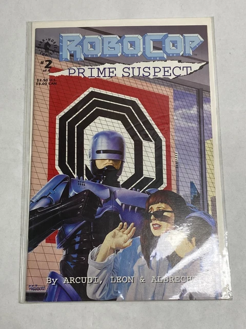 Dark Horse Comics Robocop Prime Suspect #2 1992 Bagged & Boarded Near Mint
