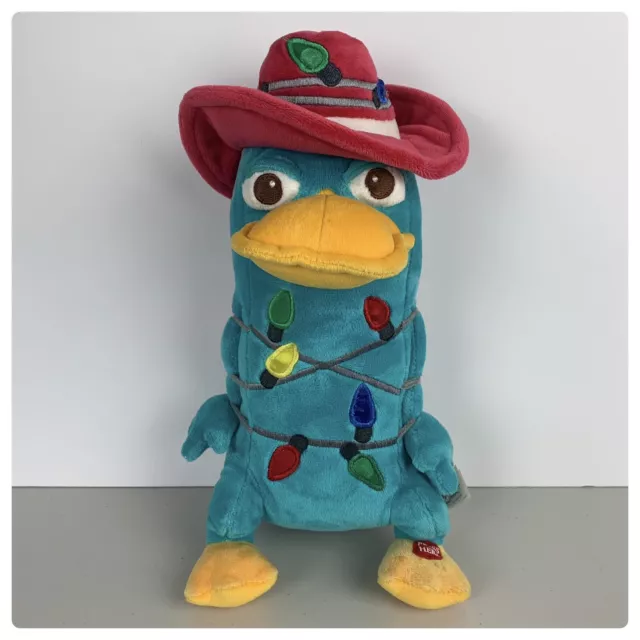 NEW DISNEY PARKS Perry the Platypus Christmas Lights Tangled Light Up