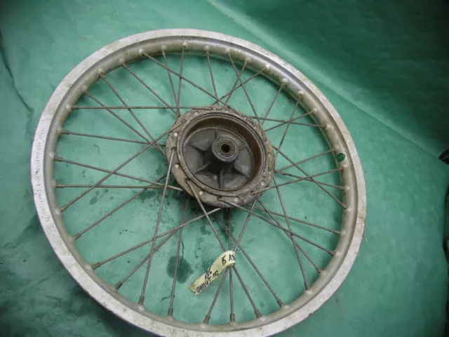 CAGIVA WMX 125 RX 1980 (int.VMX*) VORDERRAD WHEEL FRONT RIM FELGE AKRONT