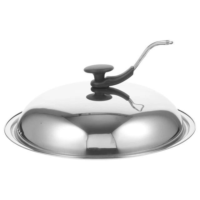 Pan Pots tapa olla de acero inoxidable olla cubierta circular olla tapa sartén