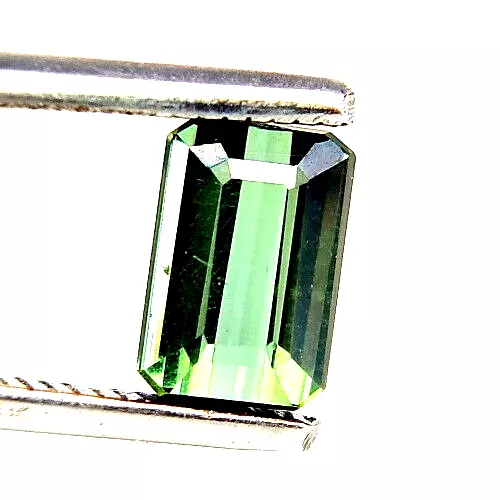 SHOLA Echt 1,57 Ct Natürlicher Grün Turmalin Top Farbe aus Brasilien