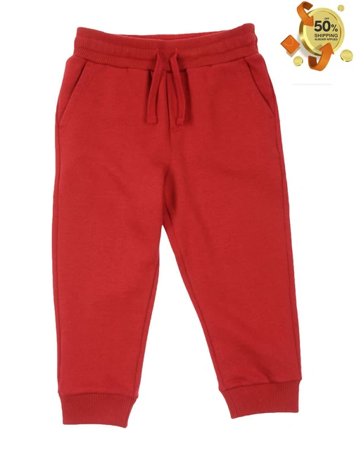 RRP €185 Pantaloni Felpa Dolce & Gabbana Taglia 3-6M Cordino Vita Made in Italy