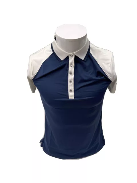 Palm Grove Ladies Golf Polo Shirt Coolpass Navy 6137