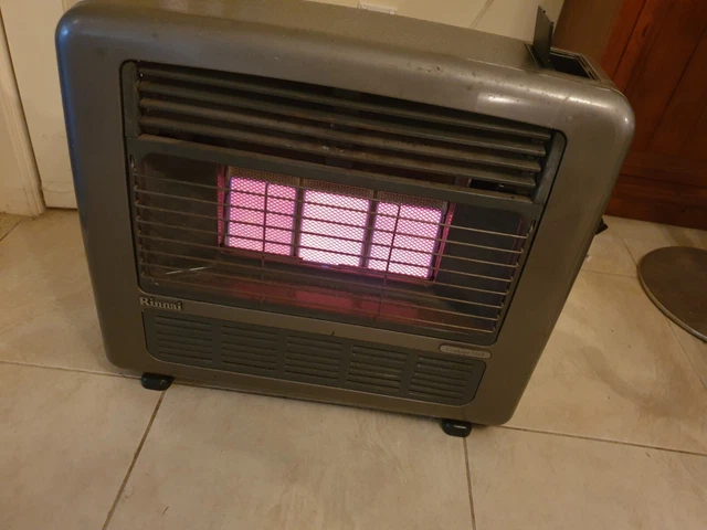 RINNAI NATURAL GAS Heater Small EconoHeat RE-811PMS 14 MJ portable with  hose, $99.99 - PicClick AU