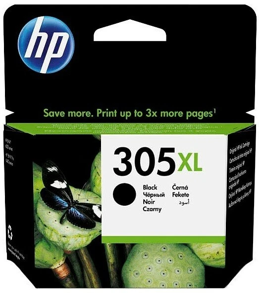 Cartuccia HP 305 XL inchiostro nero originale 3YM62AE Alta Capacità