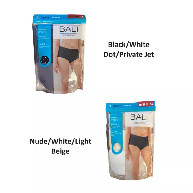 VINTAGE BALI Panties Nylon Spandex Silky Smooth Lg 7 Style 2845