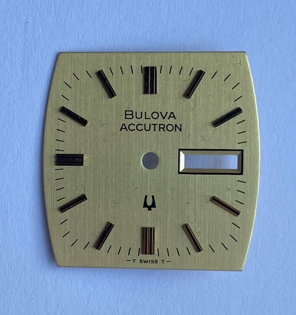 Mouvement De Montre Bulova Accutron L176 – Verre Relief, Diamètre 31.7 Mm, Neuf Sans étiquette