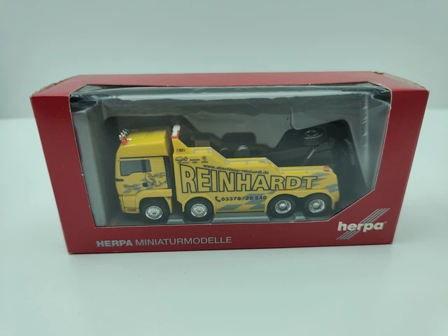 Herpa MAN Reinhardt - 1/? - Miniature Camion Résine - Neuf